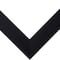 Craig Frames Essentials Modern Black Picture Frame with Mat